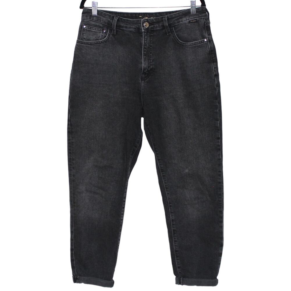 Mavi Jeans Black Grey Mom Jeans Size 31 /27